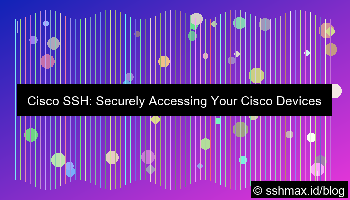 Cisco Ssh