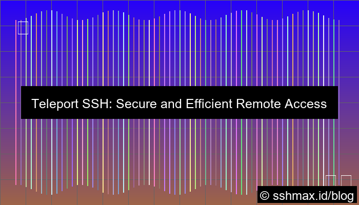 Teleport Ssh